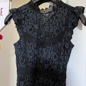 Zara lace midi dress